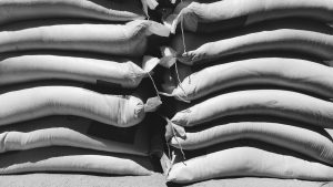 Sacs de laine de roche pour 100 m²