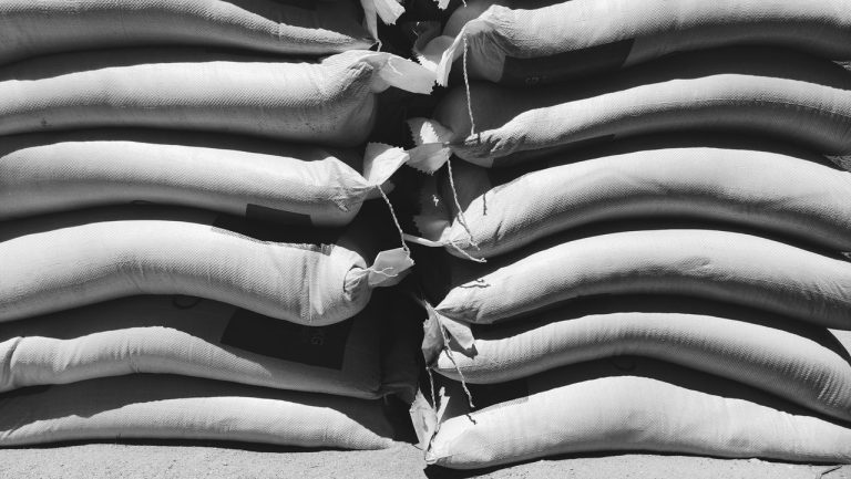 Sacs de laine de roche pour 100 m²