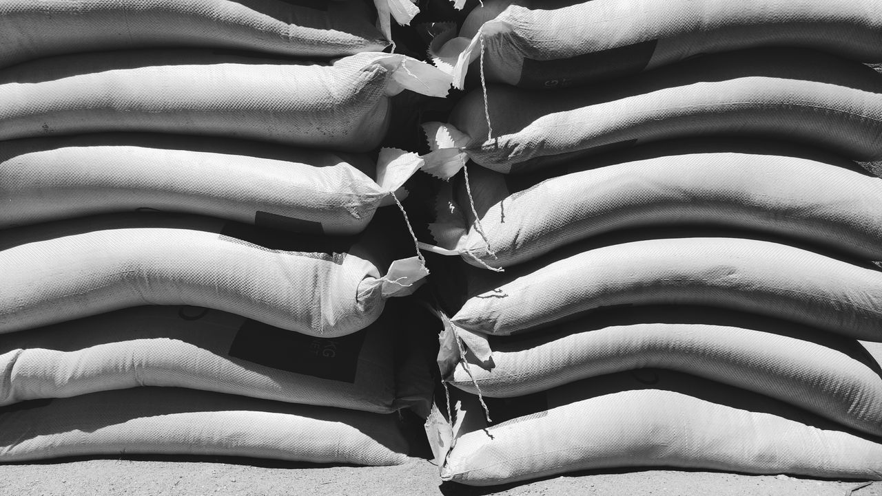 Sacs de laine de roche pour 100 m²