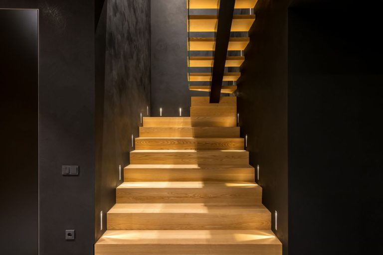 Escalier en pas japonais