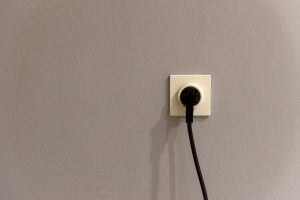 Prise électrique en prise radiateur
