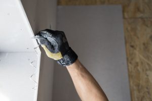 Joint placo sans bord aminci